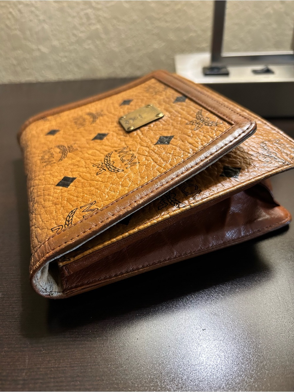 MCM Cognac Monogram Crossbody 💫 - Picture 3 of 16